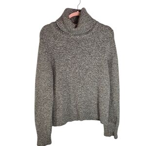 Celtic & Co Oatmeal Turtleneck Lambswool Angora Sweater Made In Scotland